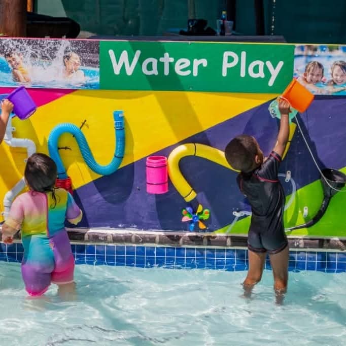 Splash pool for kids