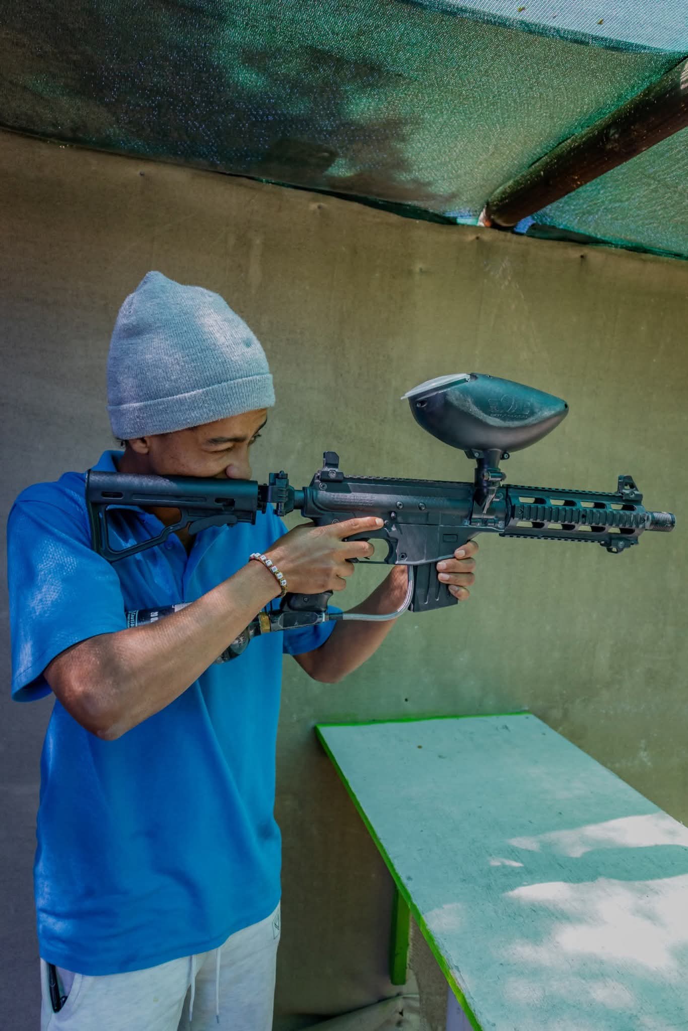 Paintball Target Shooting
